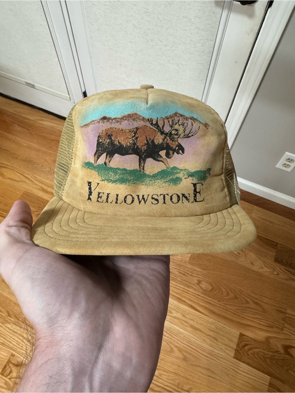 Vintage Yellowstone National Park Trucker Felt Hat NWT